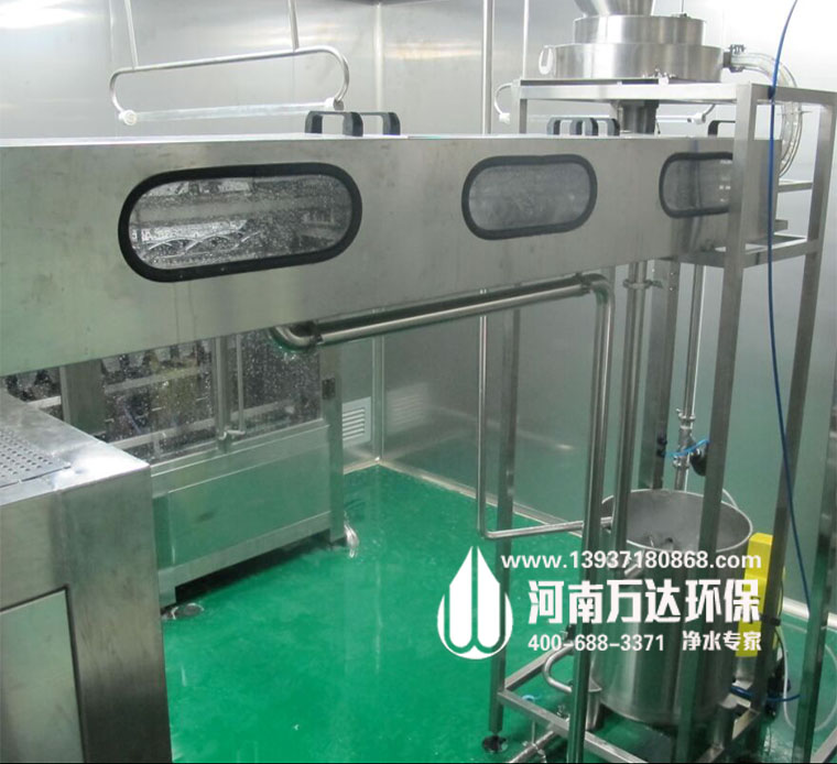 飲料/純凈水灌裝設備的操作流程